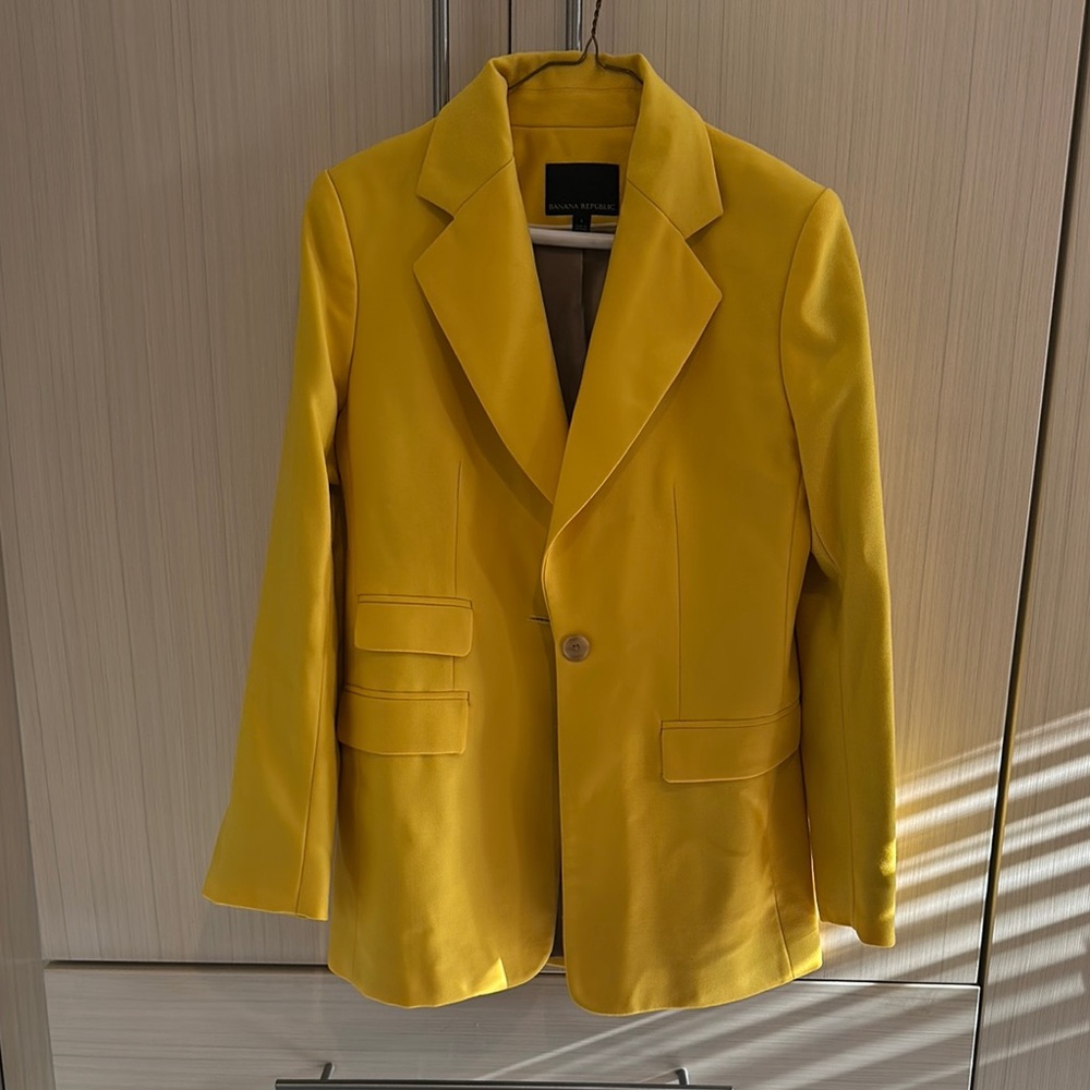 Yellow Women's Blazer
